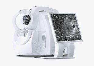 Zeiss Cirrus OCT machine used for retinal and optic nerve imaging at Bel Aire Optometry in Calgary